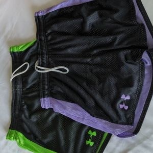 (2) Pair of Under Armour Athletic Shorts, Size Small